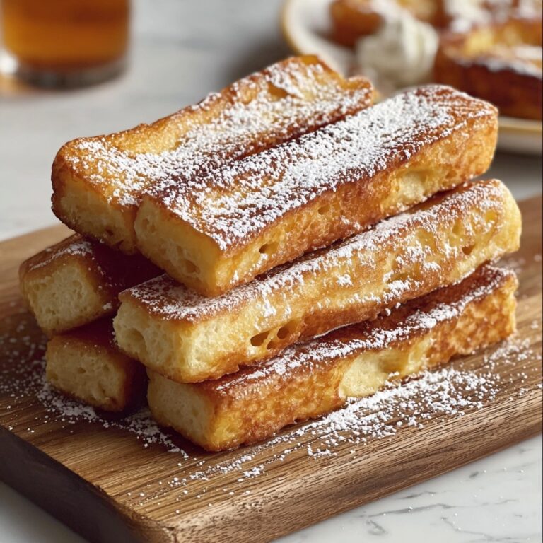 Homemade French Toast Sticks Recipe