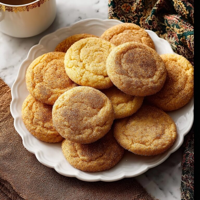 Brown Butter Pumpkin Snickerdoodle Cookies Recipe