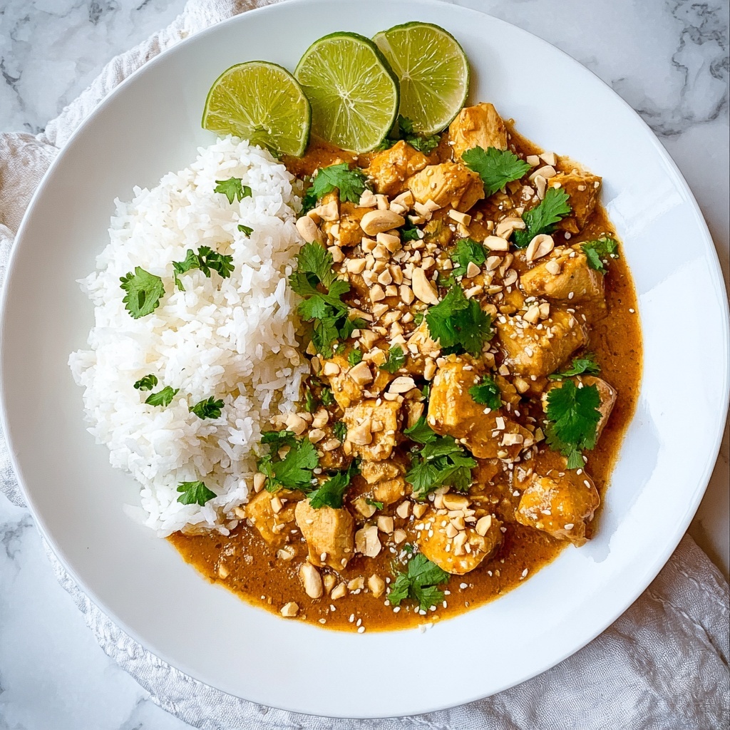 Thai Peanut Chicken Recipe - Recipe Image