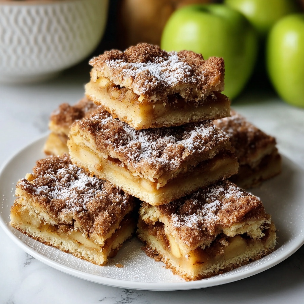 Apple Snickerdoodle Bars Recipe - Recipe Image