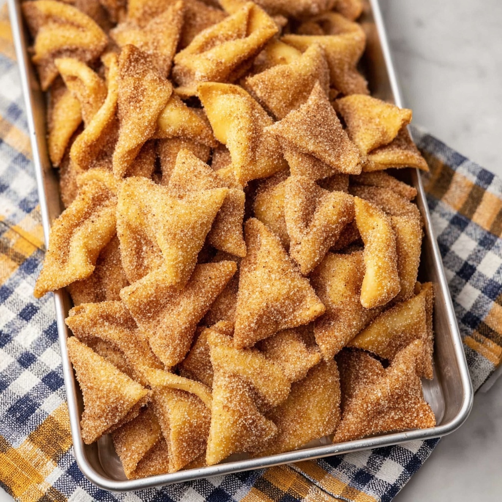 Cinnamon Sugar Baked Churro Bugles Recipe - Recipe Image