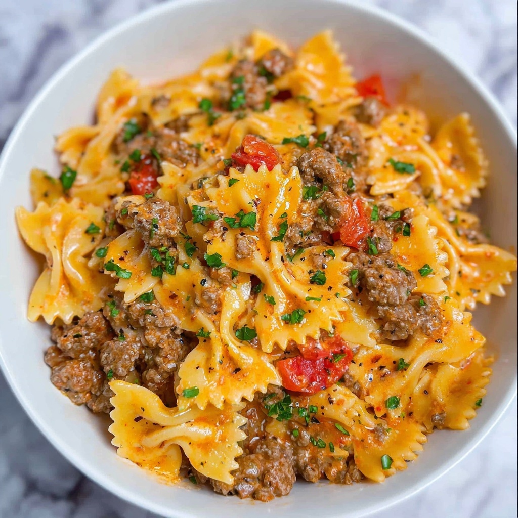 Creamy Italian Sausage Pasta Recipe - Recipe Image