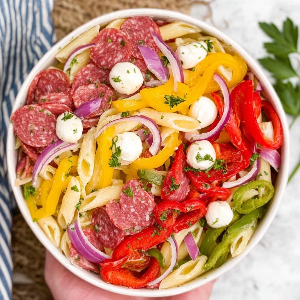 Antipasto Pasta Salad Recipe - Recipe Image
