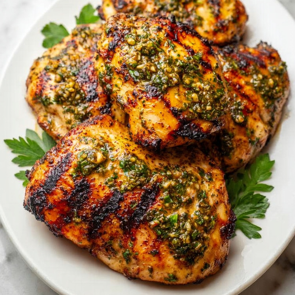 Pesto Ranch Grilled Chicken Recipe - Recipe Image
