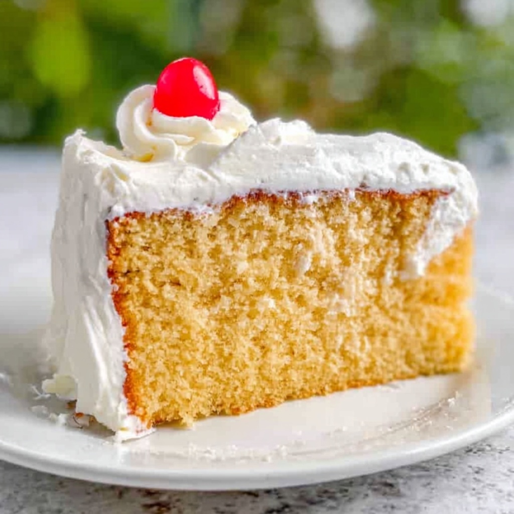 Cake Mix Tres Leches Cake Recipe - Recipe Image