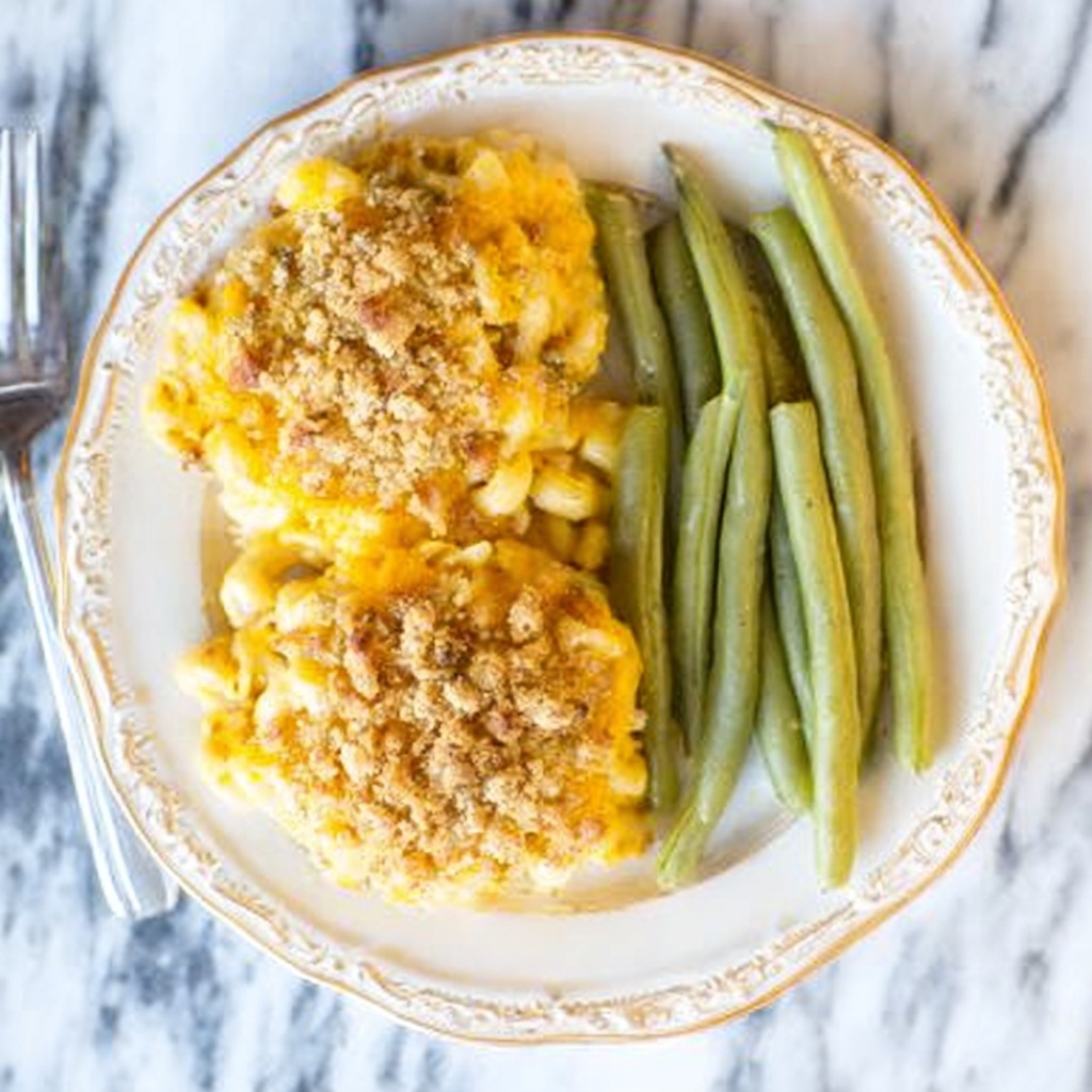 Swiss Chicken with Melty Swiss Cheese and Crispy Garlic Croutons Recipe - Recipe Image