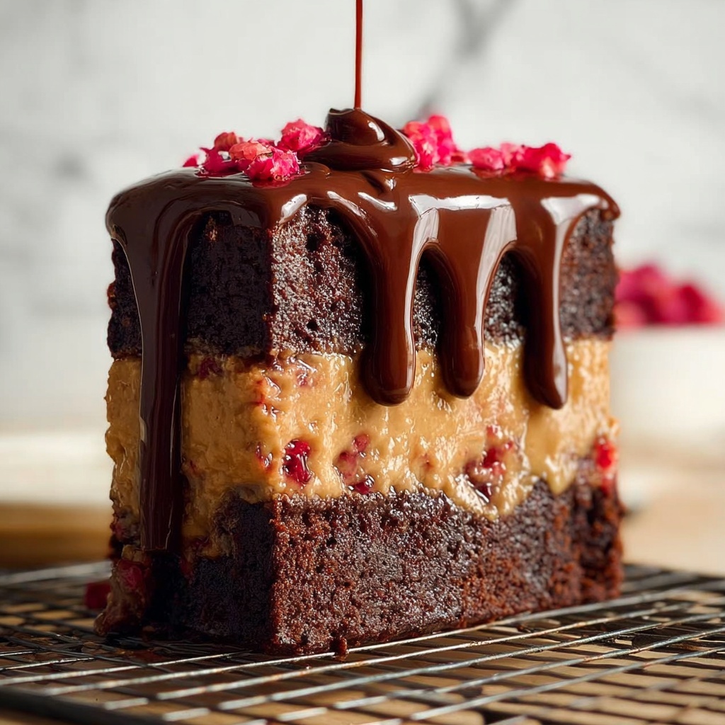 No Bake Date Brownies Recipe - Recipe Image