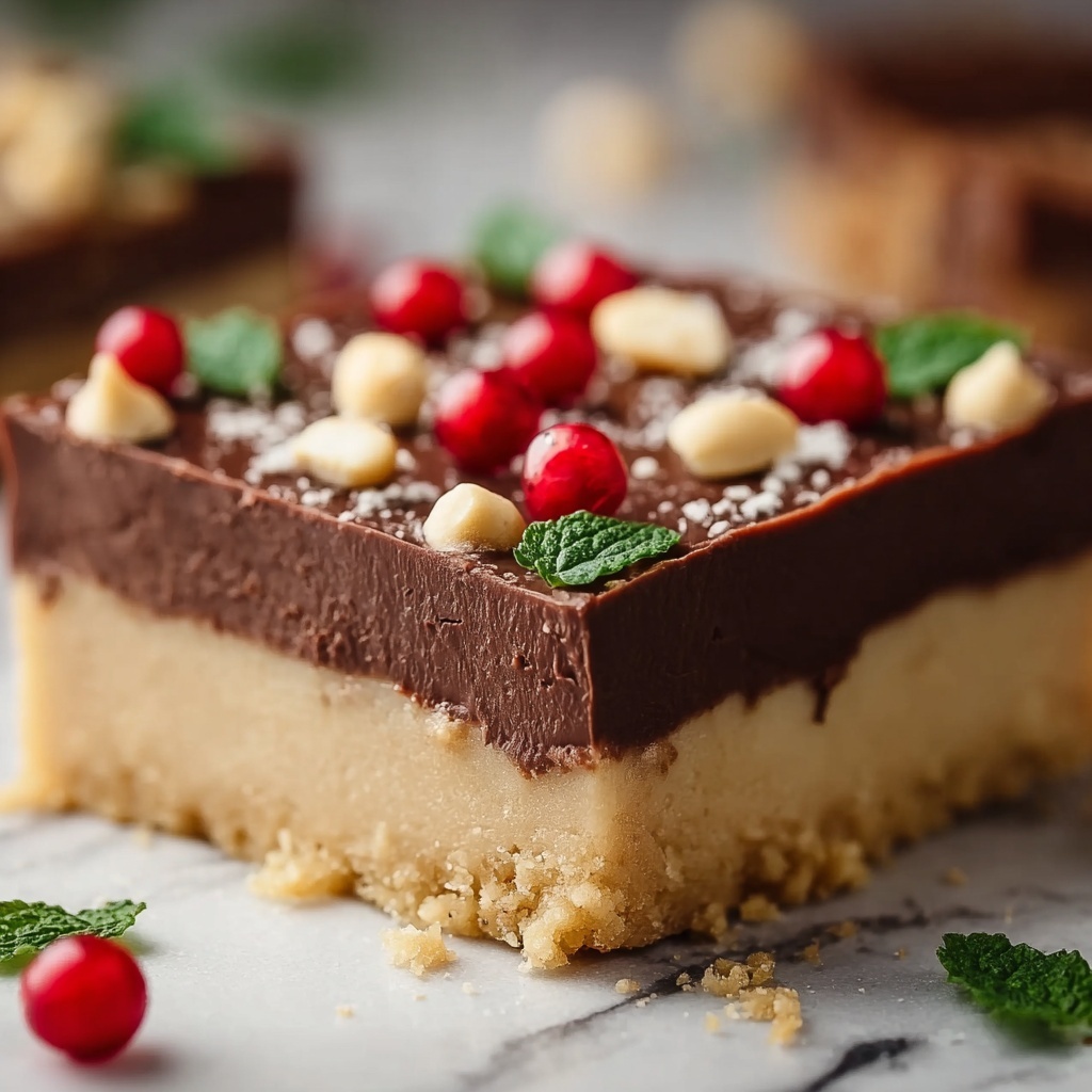 No-Bake Peanut Butter Bars Recipe - Recipe Image