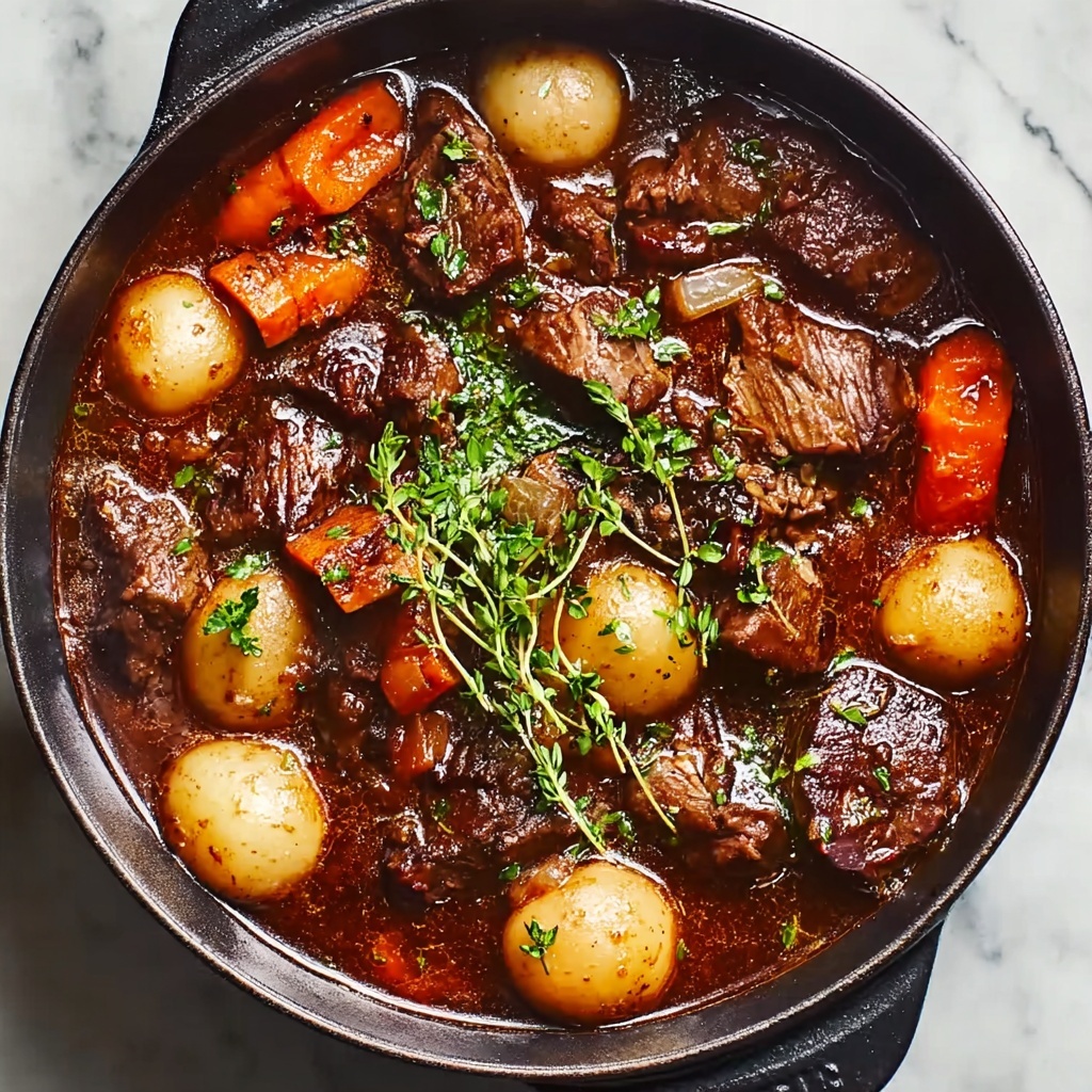 French Beef Bourguignon Recipe - Recipe Image