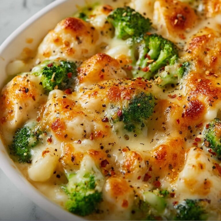 Creamy Cheesy Chicken and Broccoli Skillet Recipe