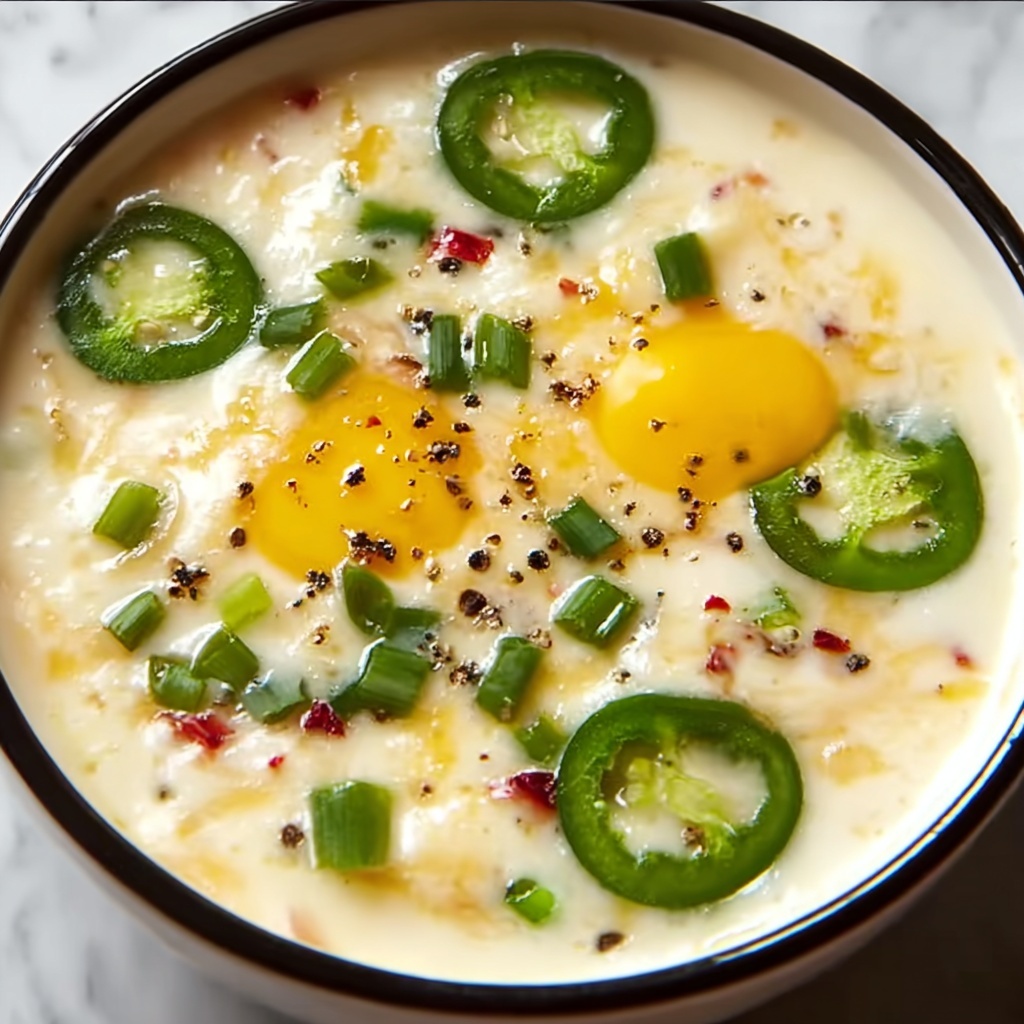 Spicy Jalapeño Popper Soup Recipe - Recipe Image