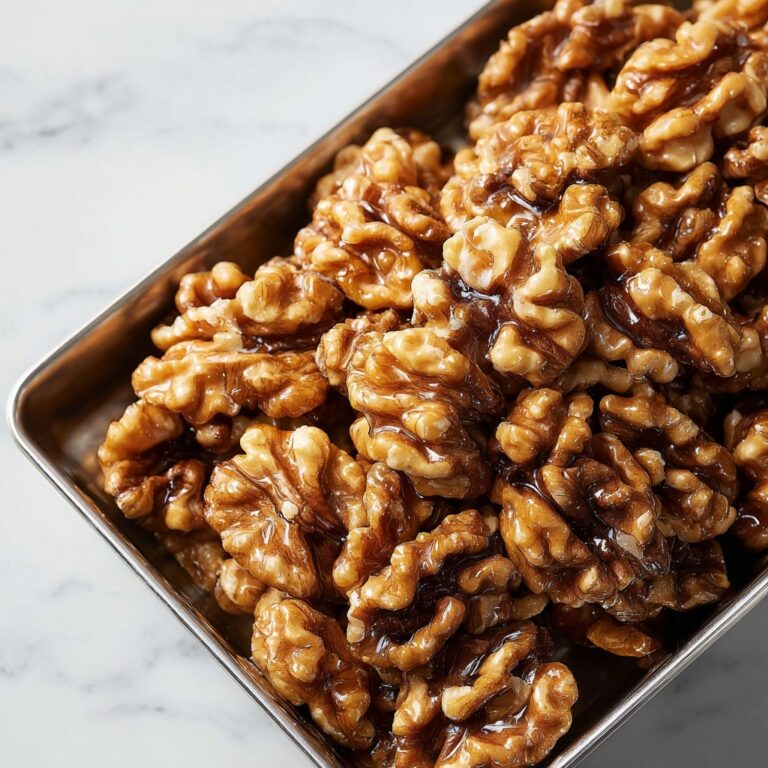 Brown Sugar Candied Walnuts Recipe