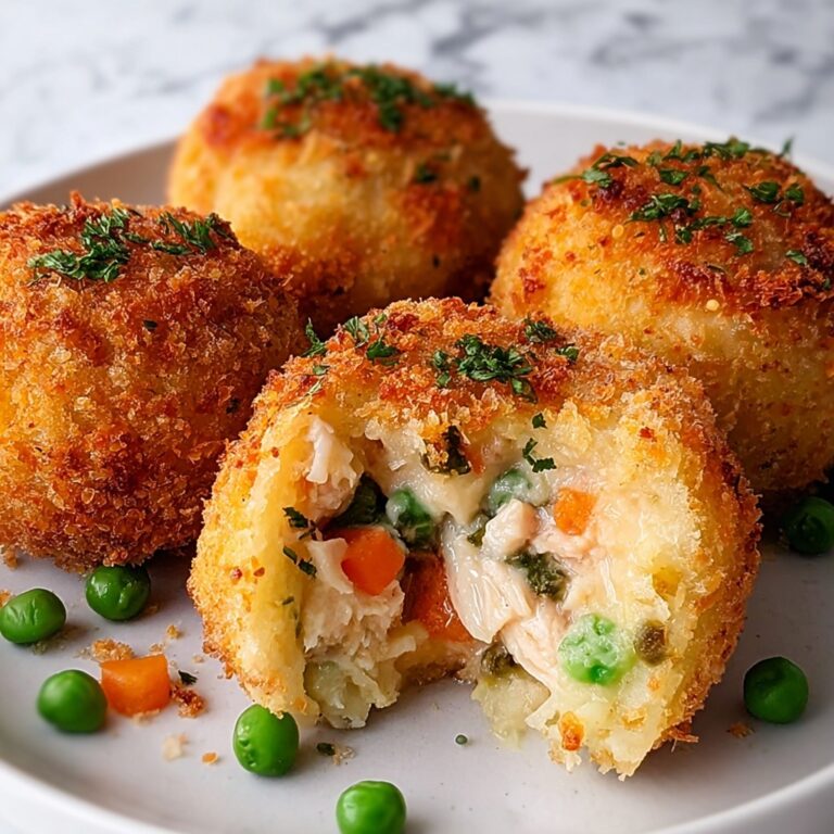 Chicken Pot Pie Croquettes Recipe