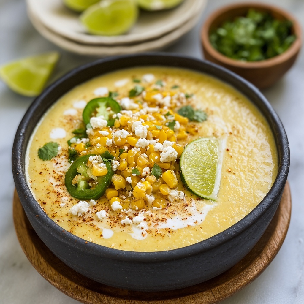 Mexican Street Corn Soup Recipe - Recipe Image