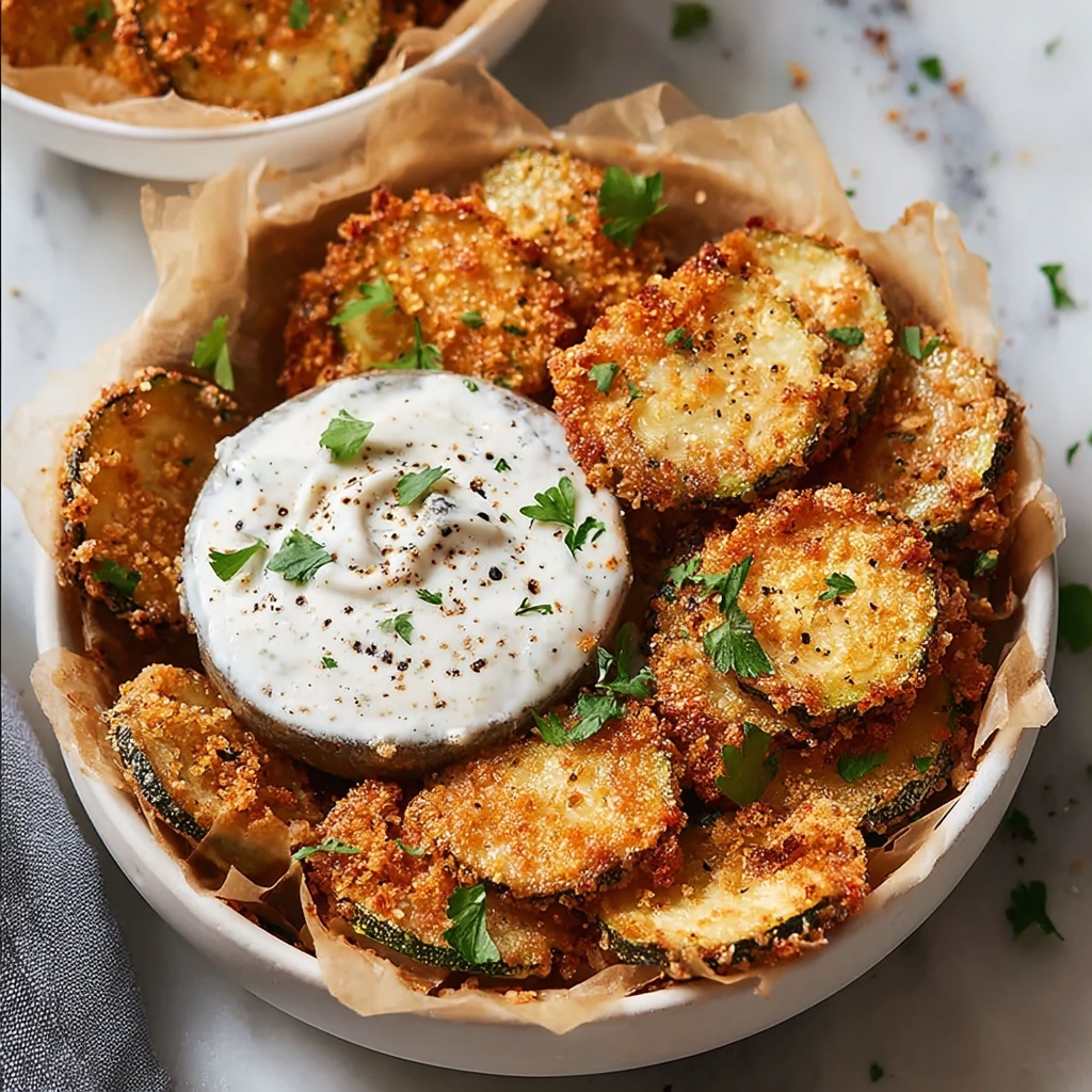 Fried Pickle and Ranch Dip: The Ultimate Appetizer Recipe - Recipe Image