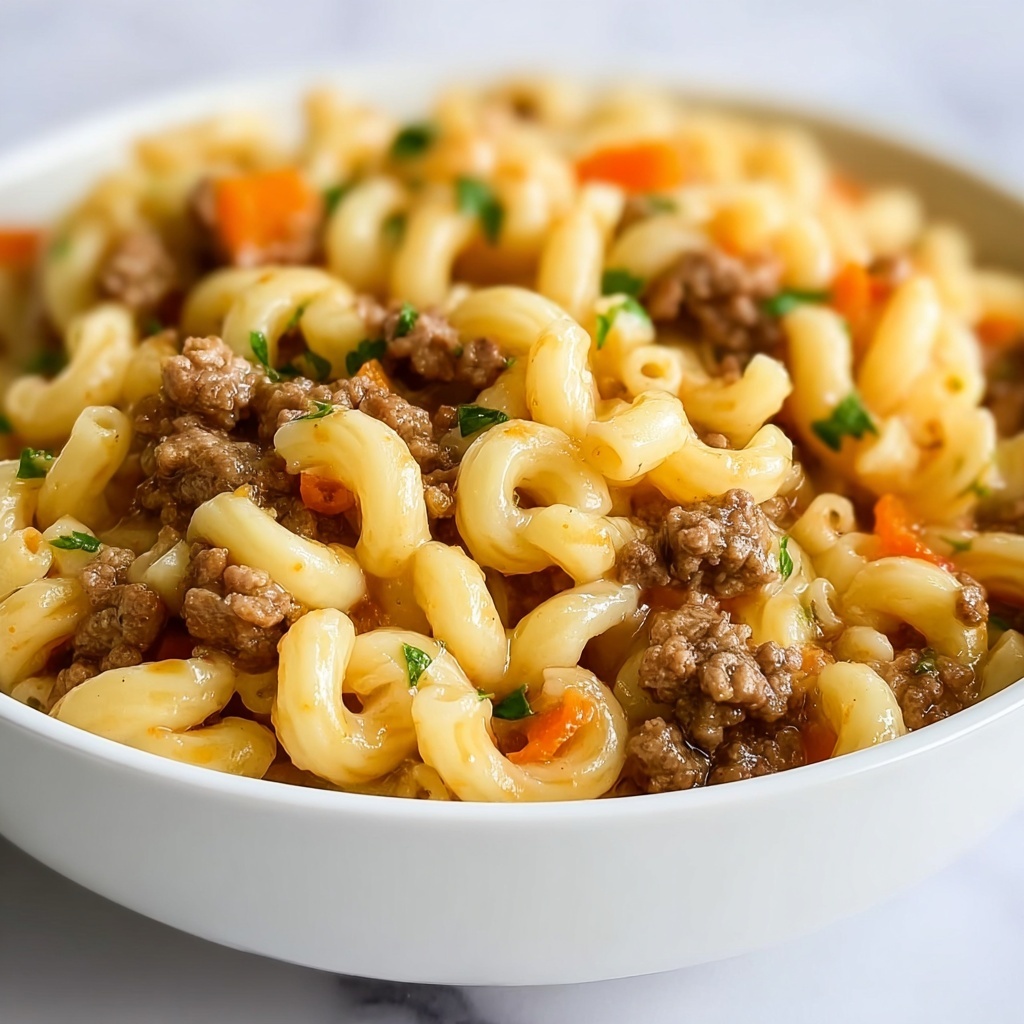 Cheeseburger Pasta Recipe - Recipe Image