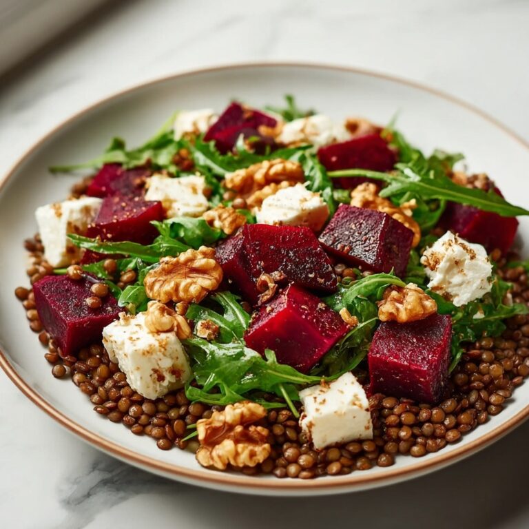Healthy Beetroot Lentil Salad Recipe