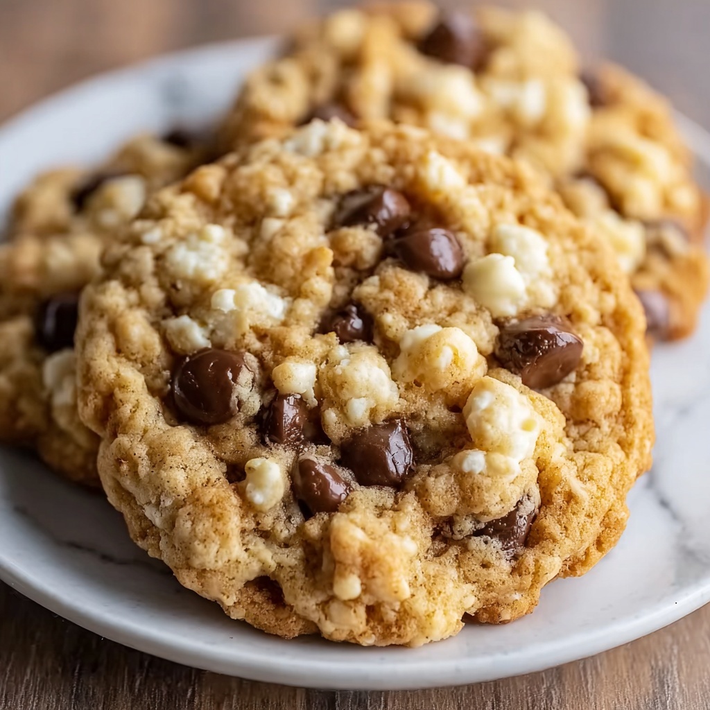 No-Bake Peanut Butter Pretzel Cookies Recipe - Recipe Image