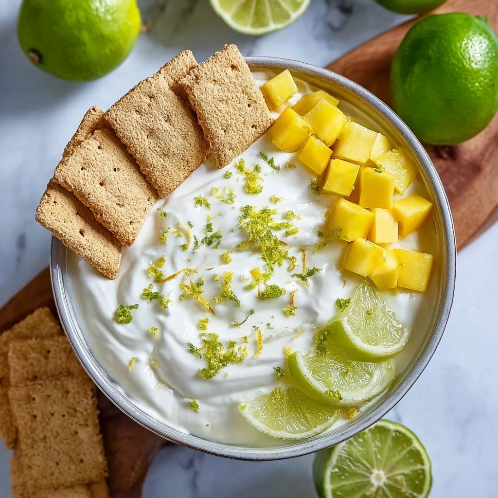 Key Lime Pie Fruit Dip Recipe - Recipe Image