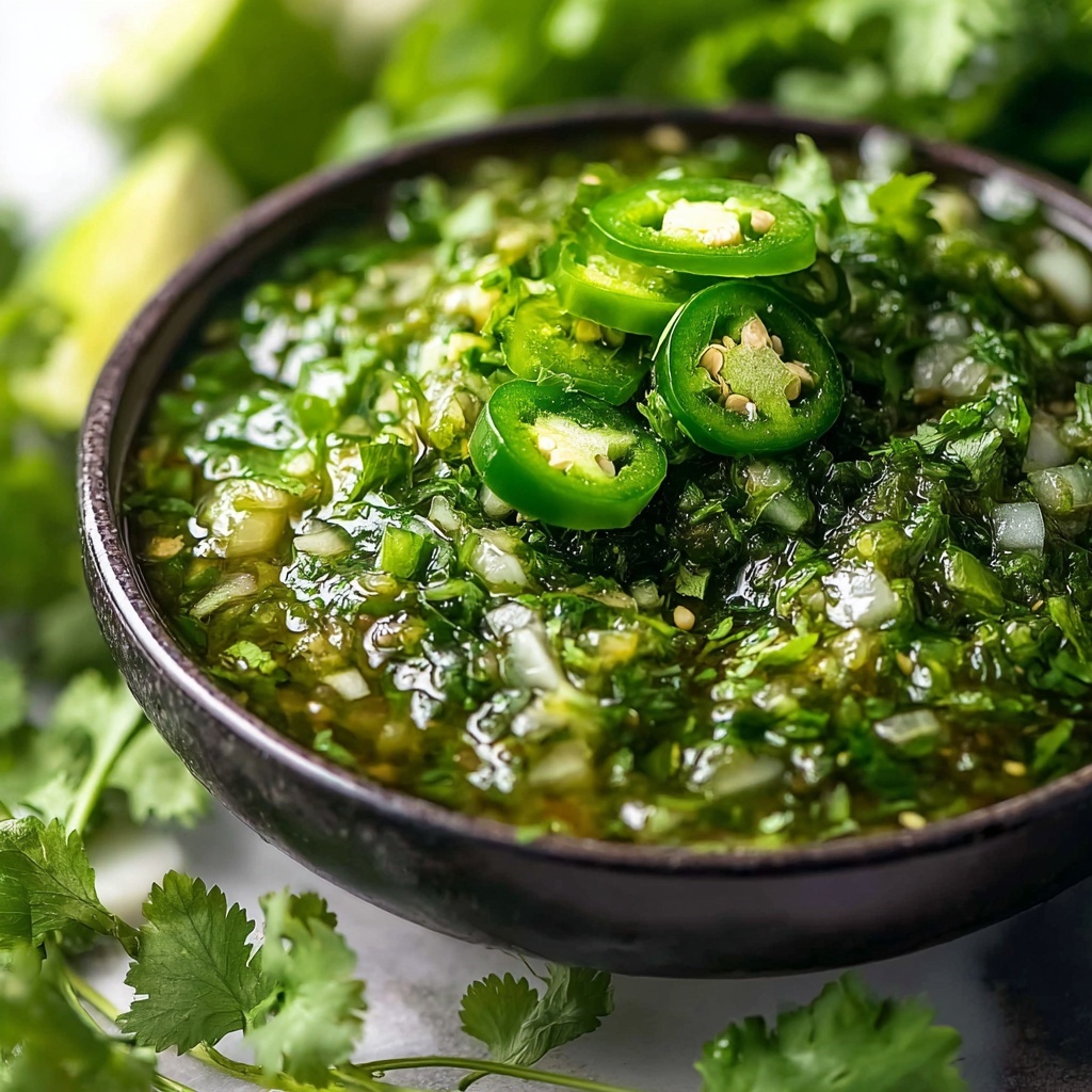 Cilantro-Lime Jalapeño Salsa Recipe - Recipe Image