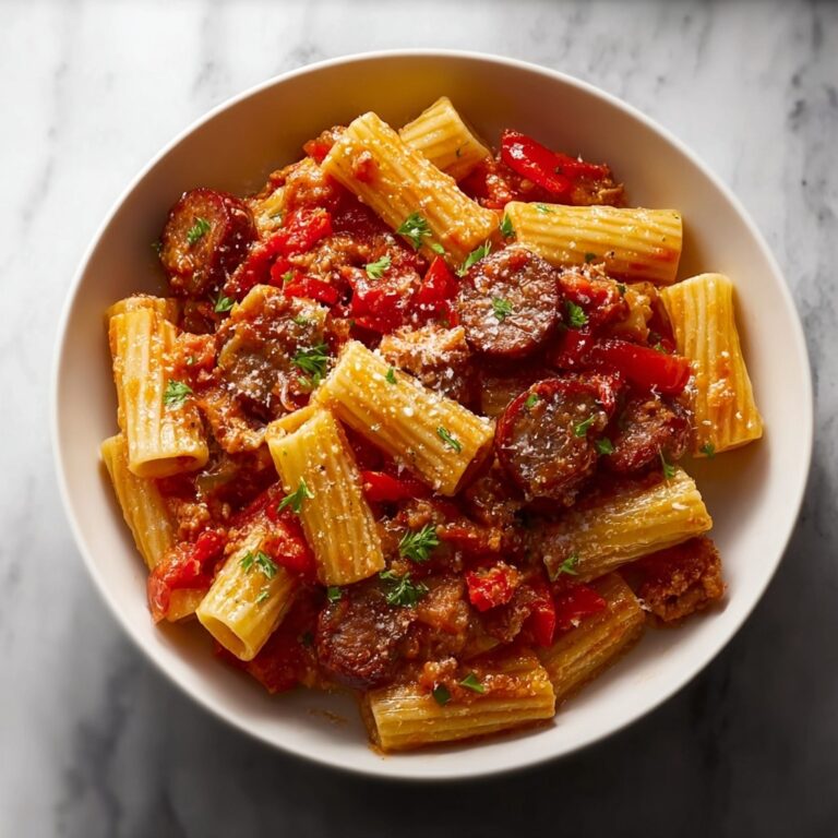 Sweet Pepper and Sausage Pasta Recipe