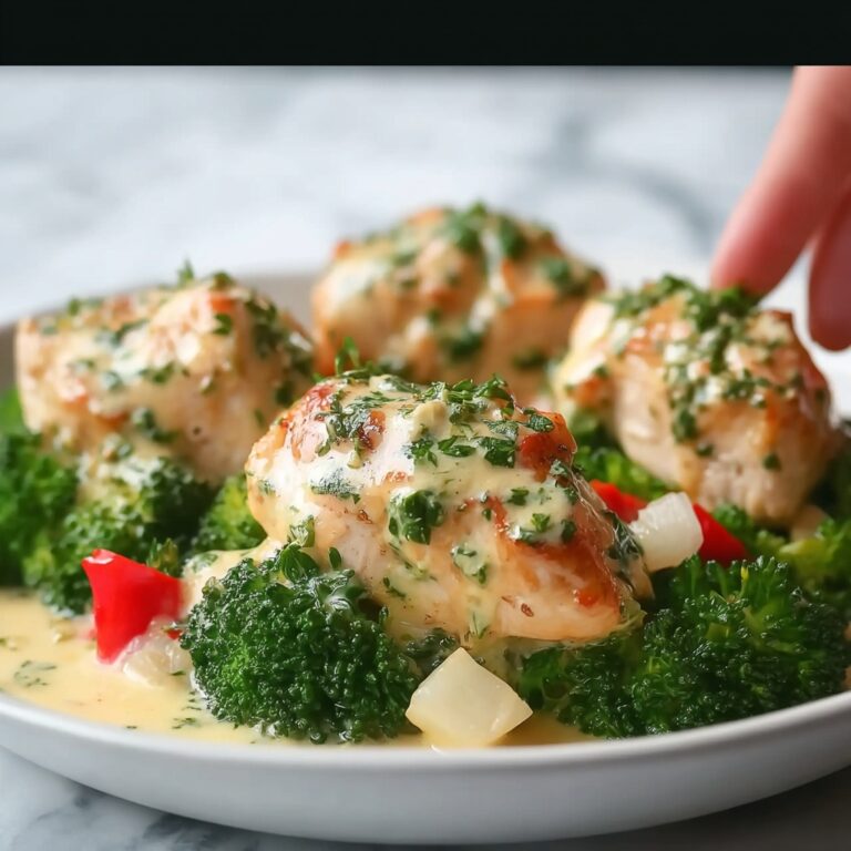 Garlic Chicken with Broccoli & Spinach Recipe
