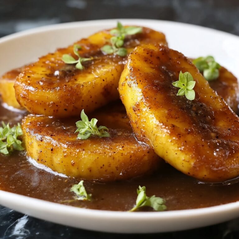 Pan-Fried Cinnamon Bananas Recipe