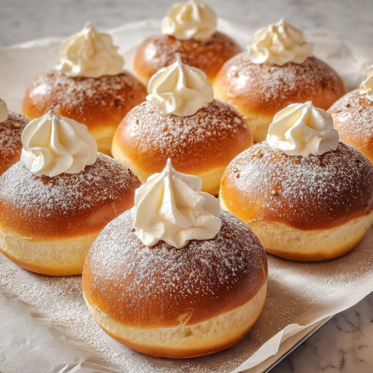 Maritozzi (Italian Cream Buns) Recipe