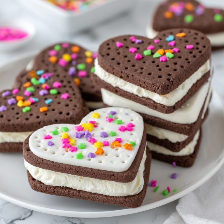 Cupid’s Ice Cream Sandwich Cookies Recipe