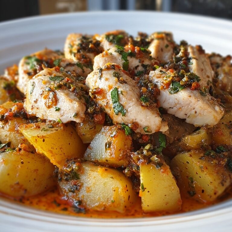 Easy Italian Chicken and Potatoes Recipe