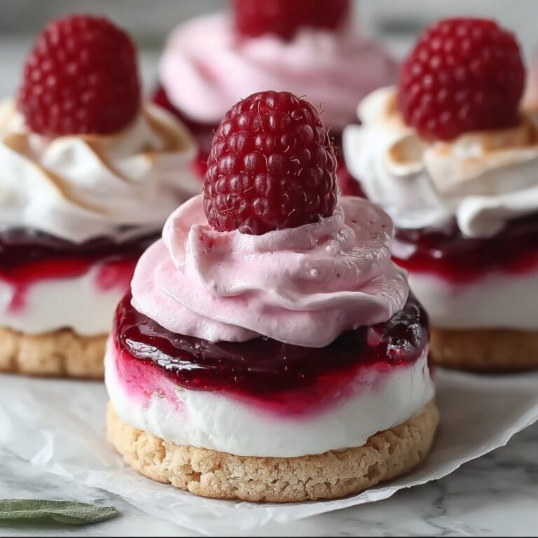 Raspberry Meringue Sandwiches Recipe