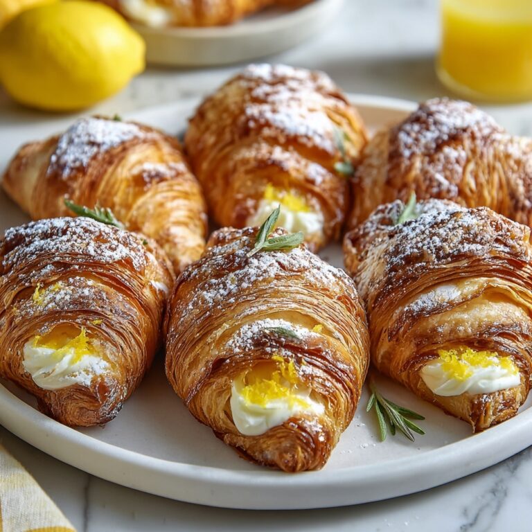 Lemon Cream Cheese Crescent Rolls Recipe