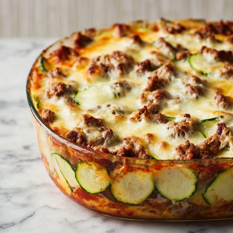 Ground Beef Zucchini Casserole Recipe
