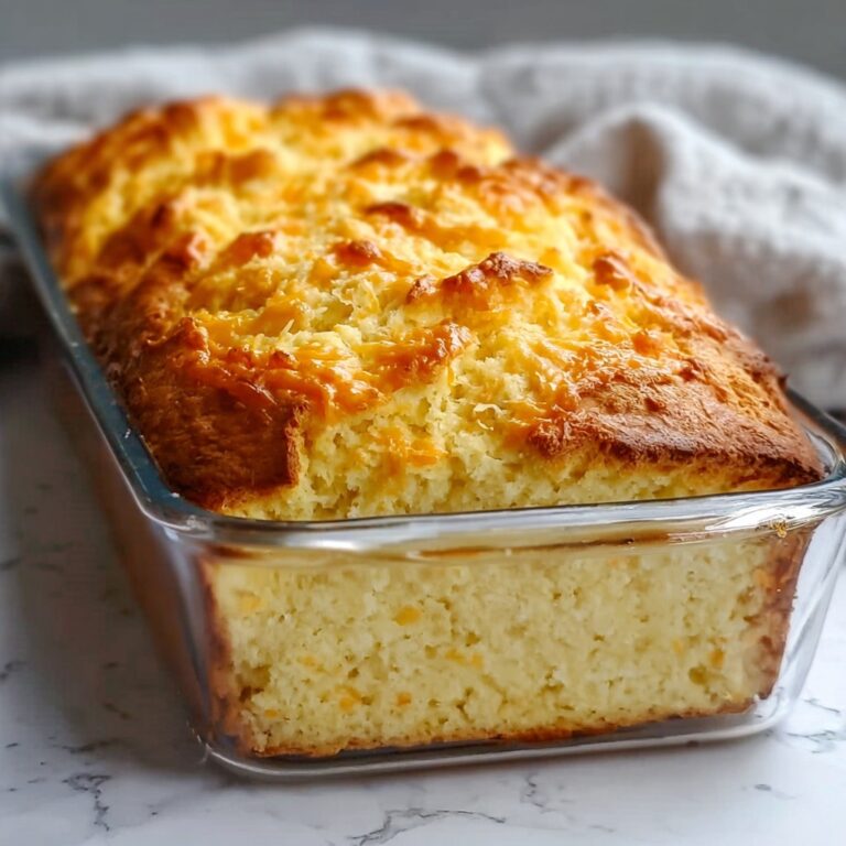 Easy Cheddar Cheese Bread Recipe