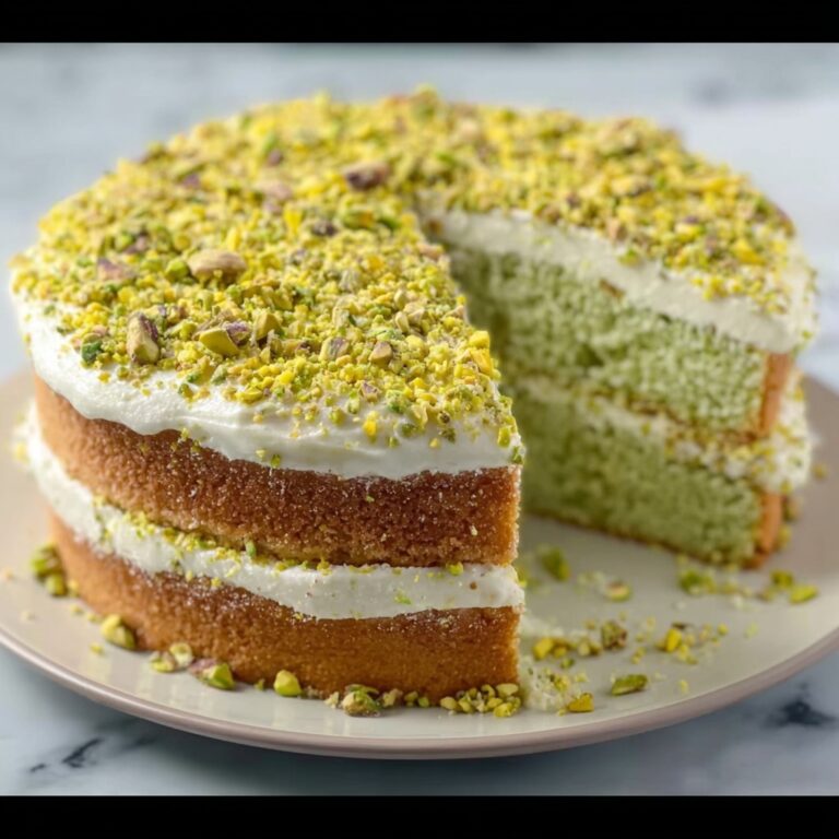 Moist Pistachio Cake Recipe