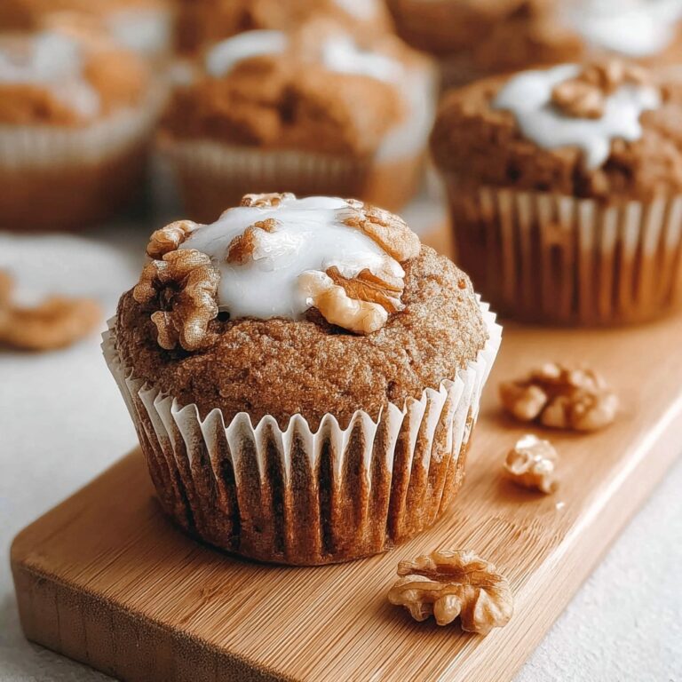 Cinnamon Apple Walnut Muffins Recipe