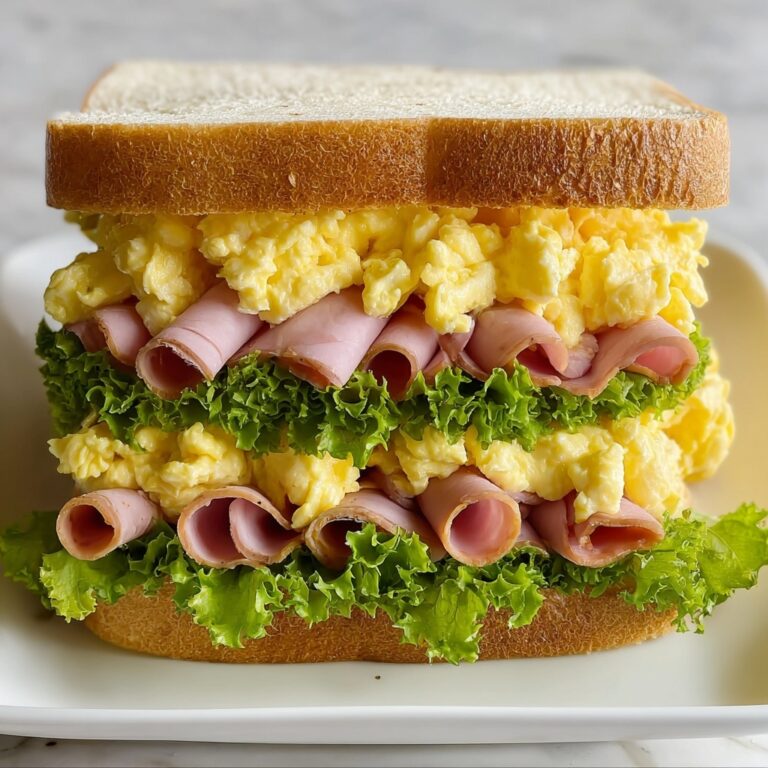 Egg, Cheese & Luncheon Meat Sandwich Recipe