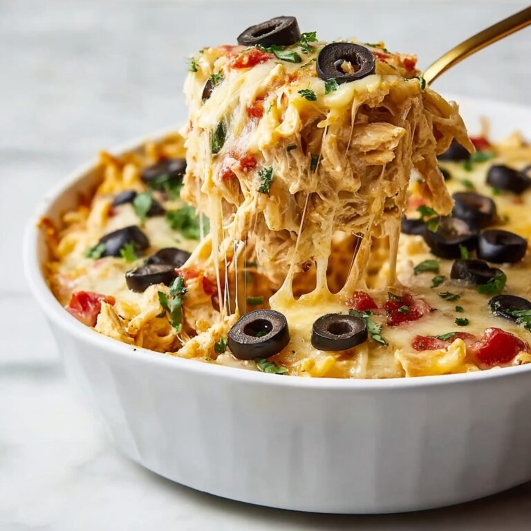 Fiesta Chicken Pasta Casserole Bake Recipe