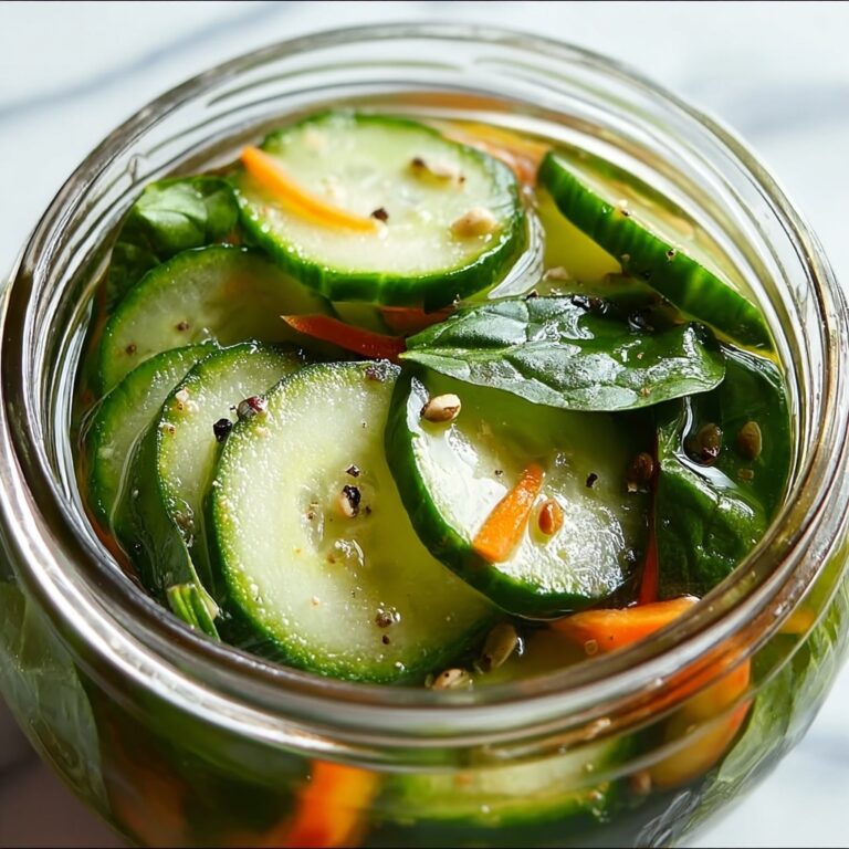 Fresh Pickled Cucumber Salad Recipe