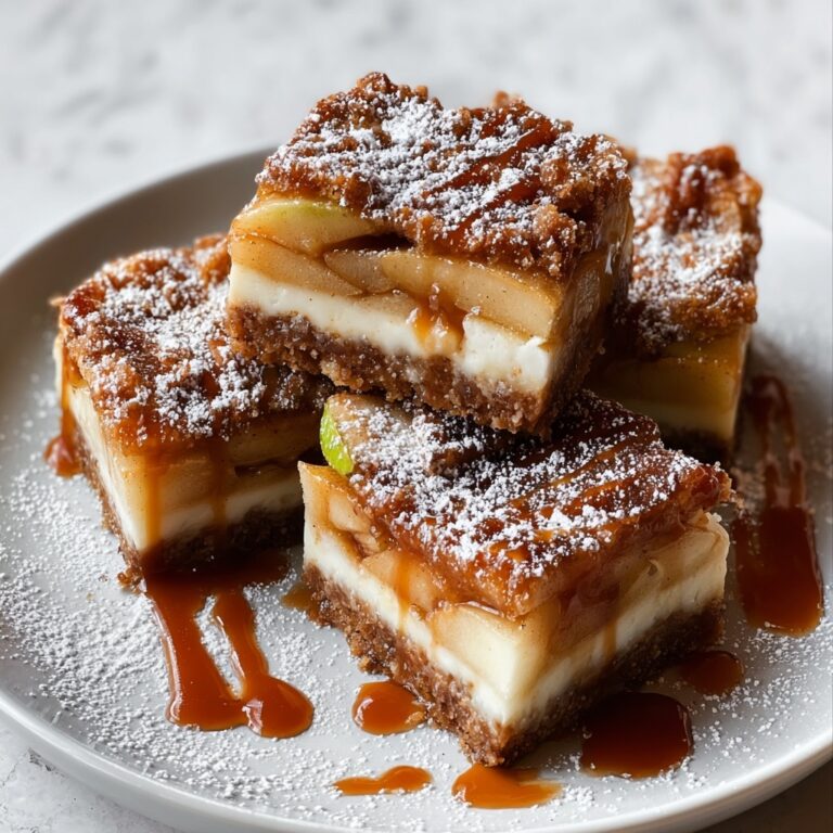 Salted Caramel Apple Bars Recipe