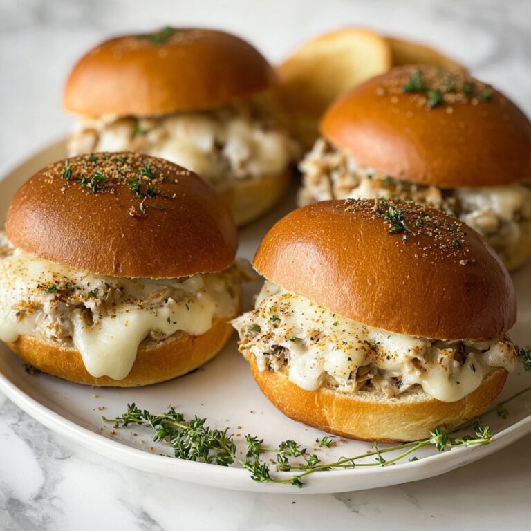 Chicken Alfredo Sloppy Joes Recipe