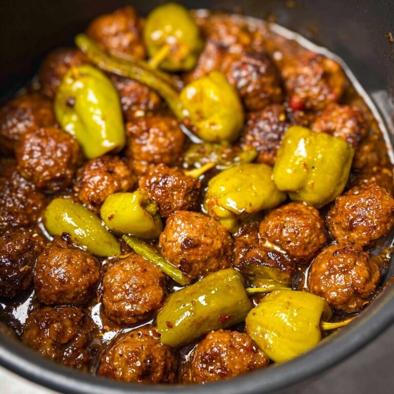 Crockpot Mississippi Meatballs Recipe