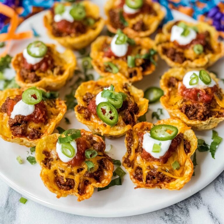 Taco Tater Tot Cups Recipe