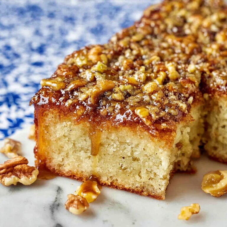 Honey Soaked Baklava Cake Recipe