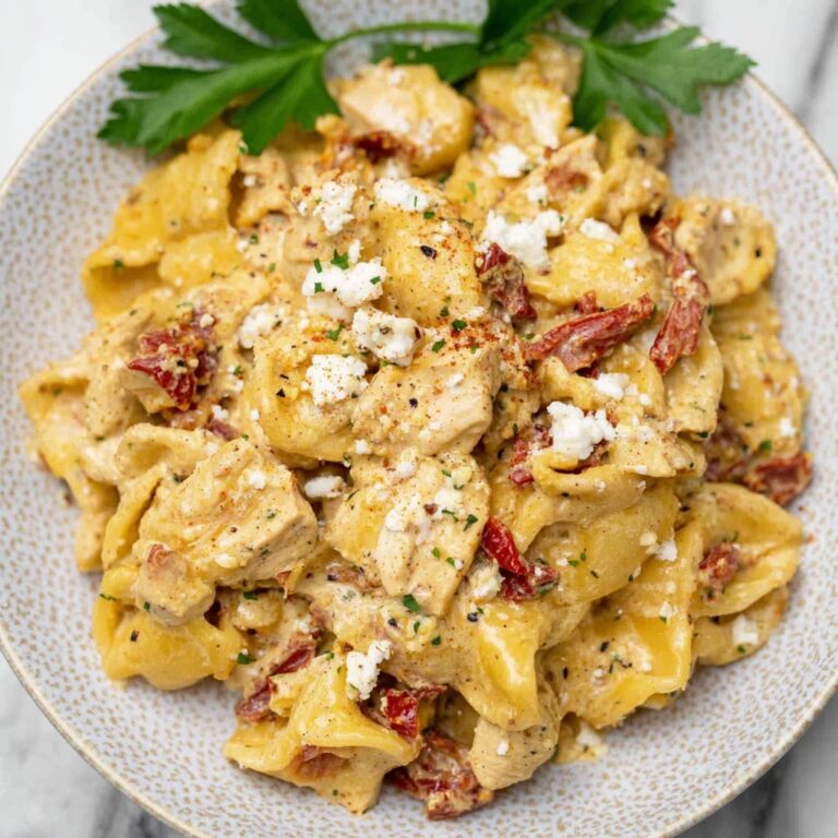 One-Pot Chicken Feta Alfredo Recipe