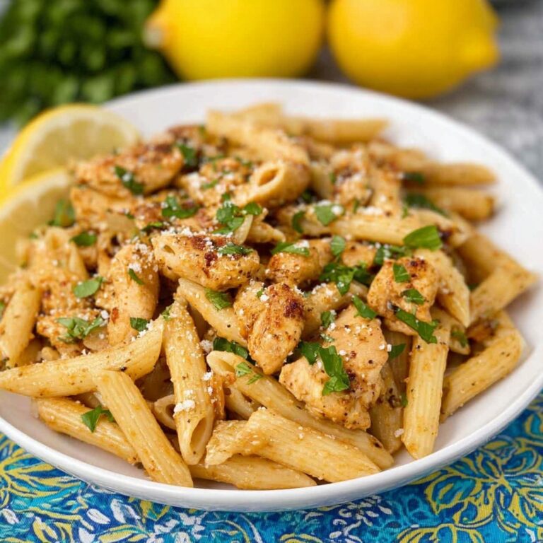 One-Pot Lemon Chicken Pasta Recipe