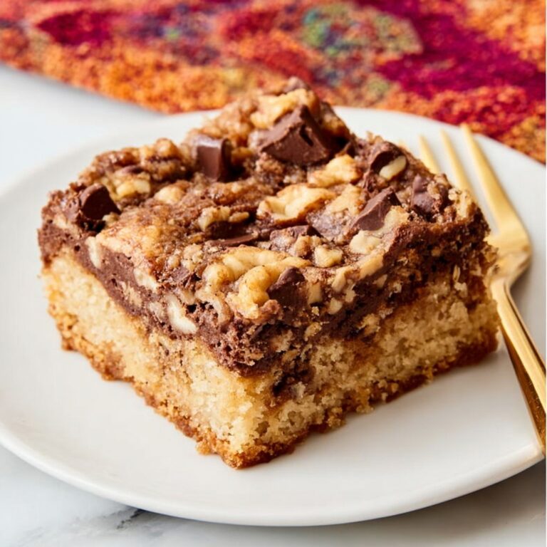 Toffee Streusel Cake Recipe