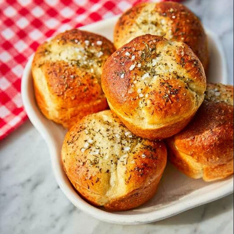 Parmesan Garlic Monkey Bread Muffins Recipe