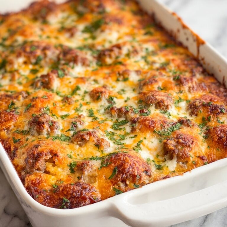 Bubble Up Biscuit Breakfast Casserole Recipe