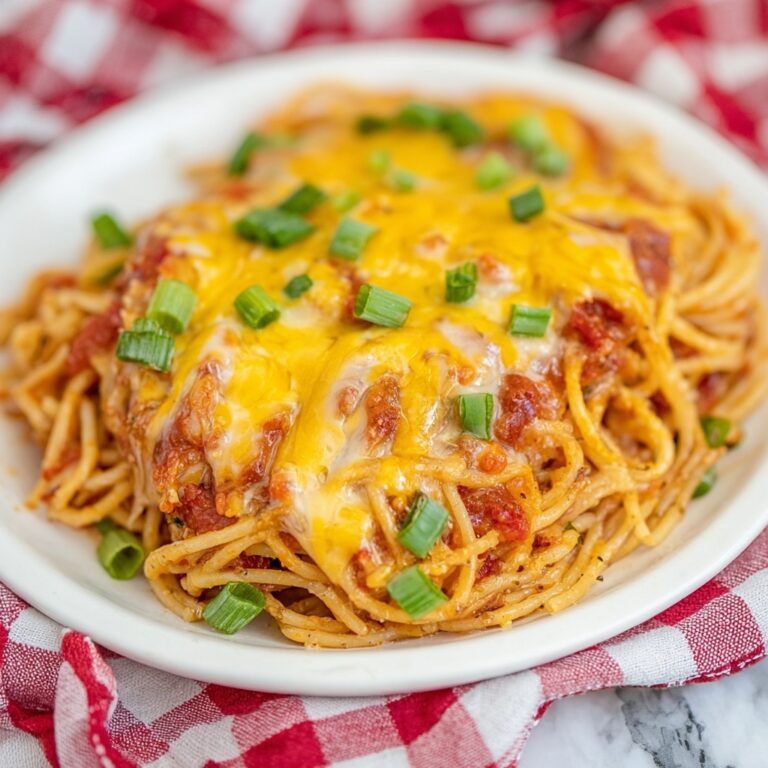 Instant Pot BBQ Spaghetti Recipe